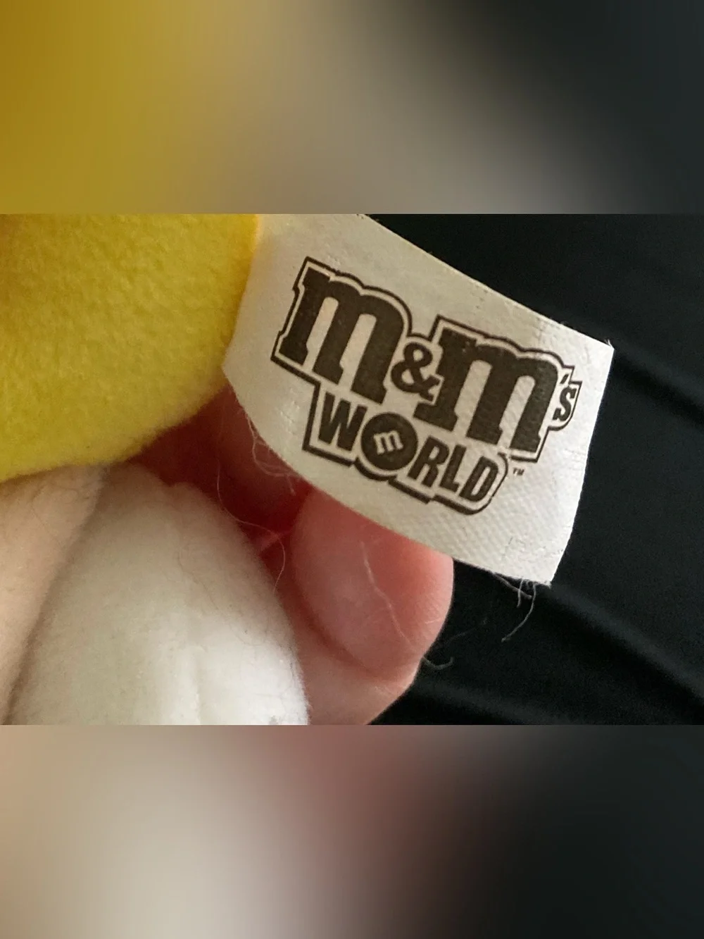 M&M'S World Yellow Character toy
